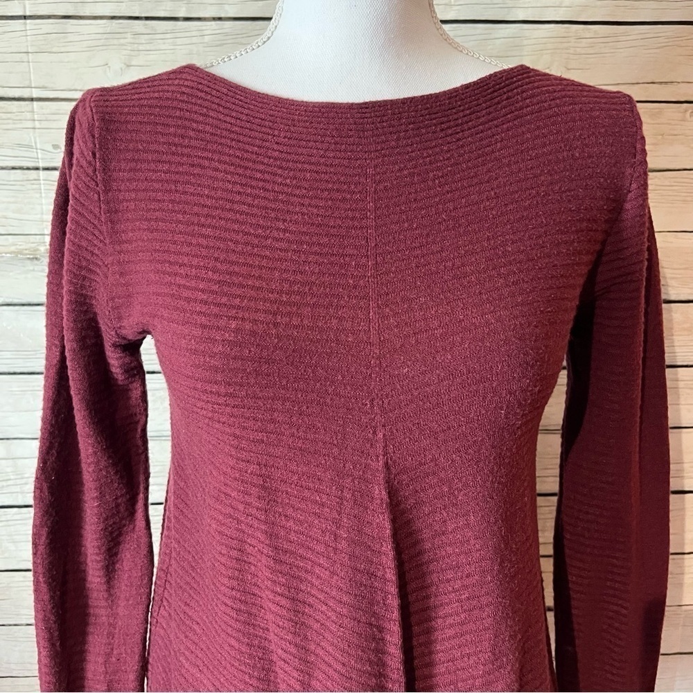 Lola Soft Wool Blend Striped Sweater Size Medium - Picture 2 of 8